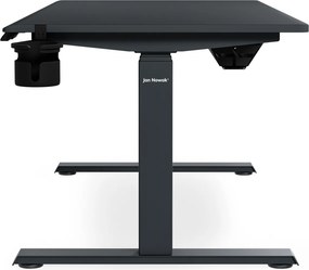 Elektromos íróasztal magasságállítással ergonomikus antracit,1400x700 mm: ARIA