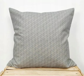 Flanel párnahuzat 100% pamut 40x40 halvány menta kockás pasztell