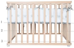 Natúr színű járóka 100x100 cm – Roba