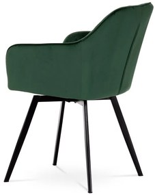 Zöld Bársony Étkezőszék. DCH-425 GRN4