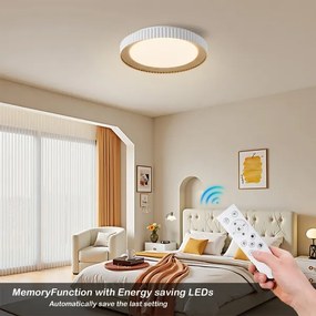 BRILAGI - NEXO dimmelhető LED mennyezeti lámpa LED/48W/230V 3000-6000K fehér átm. 43 cm + távirányító