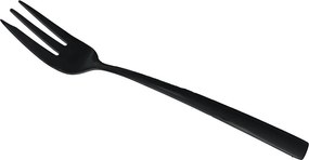 Fekete rozsdamentes acél desszertes villa szett 2 db-os Black – Orion