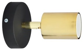 LED Fali spotlámpa TUNE 1xGU10/4,8W/230V arany/fekete