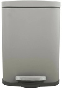Spirella Soft-close Akira pedálos hulladékgyűjtő 12 l, matt szürkésbarna, 12 l