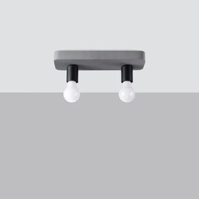 Sollux  SL.1157 - Spotlámpa TAVO 2xE27/15W/230V beton