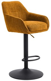 Narancssárga bárszék szett 2 db-os (ülésmagasság 69 cm) Avola – Unique Furniture