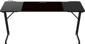 NERO karbon gamer asztal 140 × 60 cm