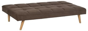 Barna zsenília kinyitható kanapé 175 cm – Ixia