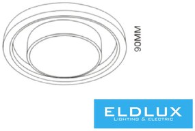 ELDLUX PN-31-3C Ufo Lámpa LED IP20