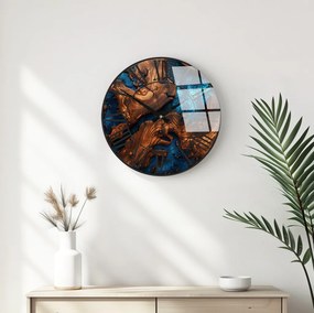 Üveg falióra, Ø40 cm – Huhu332
