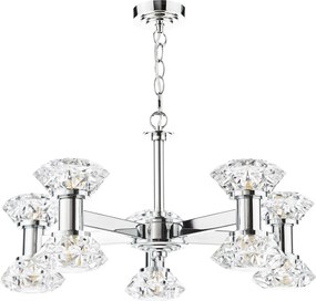 Dar Lighting glamour modern csillár tiana csiszolt króm dartia2350