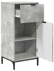 Fürdőszoba bútor szett 3 pcs Beton szürke 39.5 x 36 x 88 cm
