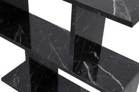 Kis asztal Life - Fekete, Marble