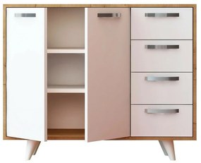 Waga Oak and White szekrény