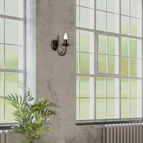 Fali lámpa DONATO 1xE14x40W/230V patinás