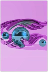 Poszterek 80x120 Lila illusztráció