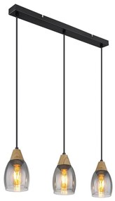 Globo 15706-3H - Csillár zsinóron REID 3xE27/15W/230V