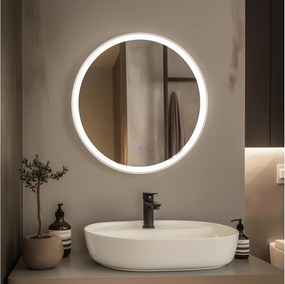 Brilagi - TORINO LED fürdőszobai tükör LED/19W/230V átm. 60 cm IP44 CRI 90 dimmelhető + CCT