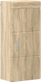 vidaXL Fürdőszobai faliszekrény TULUM Sonoma tölgy 37 x 24,5 x 86 cm