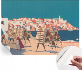 Prémium fali öntapadós fotótapéta Teve karaván 208x146 cm