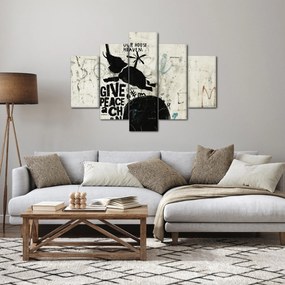 Kép - Slon nad zemou (150x105 cm)