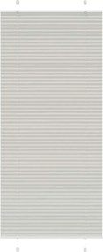 vidaXL pliszírozott redőny világosszürke 95x200 cm szövetszélesség