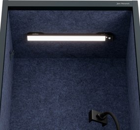 Sally 600mm korpus Antracytowy - siedzisko Granatowy