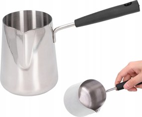 Acél Tégely Török Kávéfőzéshez Kávéprés600 ML