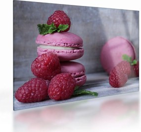 A macaroons képe (üvegen) (70x50 cm)