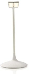 Nedis LTLG3M1WT4 - LED asztali lámpa, állítható fényerő, 6W, 5V, 2200 mAh, fehér