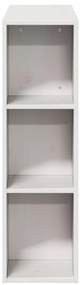 fehér tömör fenyőfa fejtámla tárolóval 75 cm