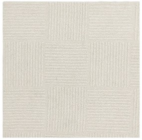 Elefántcsont színű kézi szövésű gyapjú szőnyeg 120x170 cm Zennith Grid – Asiatic Carpets