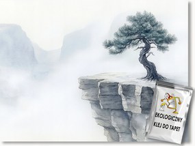 Fotótapéta Flizelina Tájkép Hegyek Szikla Fa Fenyő 200x140 ragasztó