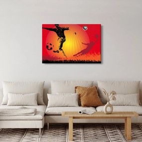 Kép - futball (90x60 cm)