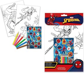 Pókember Web-Slinger színező + matrica szett