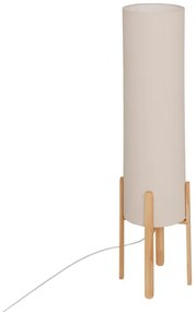 Atmosphera - KEYAH állólámpa 1xE27/25W/230V kaucsukfából