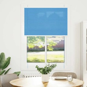 pliszírozott redőny kék 85x150 cm szövetszélesség 84,4 cm