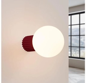 Sollux SL.1747 - Fürdőszobai fali lámpa HALO 1xG9/8W/230V IP44 piros