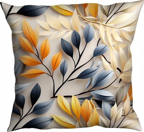 Párnahuzat 45x45 dekoratív boglárka mintás párnahuzat