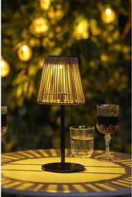 Napelemes LED asztali-hordozható kültéri lámpa ø 14 cm Salford – House Nordic