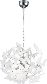 Gyerek függőlámpa műanyag búrával ø 50 cm Butterfly – Reality