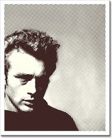 Poszterek keretben 40x50 James Dean reprint