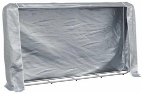 tűzifa állvány esővédővel 250x25x150 cm Horganyzott acél