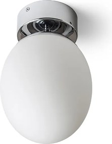 RENDL MERINGUE 16 stropní opálové sklo/chrom 230V LED E27 15W IP44
