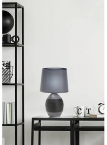 Asztali lámpa AMBON 1xE14/40W/230V fekete