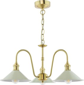 Dar Lighting modern csillár hadano sárgaréz taupe darhad0340-06