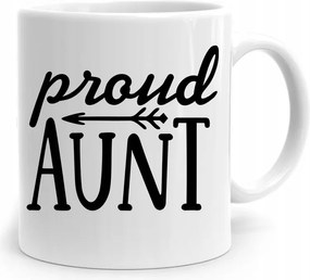 Ajándék Bögre Nagynéniknek Proud Aunt fényképes nyomtatással