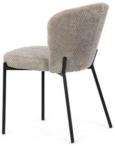 Bézs Bouclé Étkezőszék. CT-W1077 LAN2