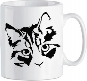 Ajándék bögre Cica mintás cica 330 ml