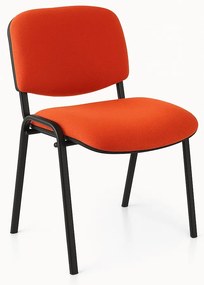 Viva N konferencia szék, fekete lábak, piros